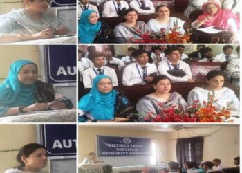 Awareness prog to sensitize students on critical legal & social issues held at GBHSS Hazratbal