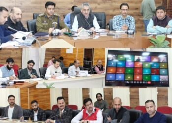 DM chairs NCORD meeting at Doda