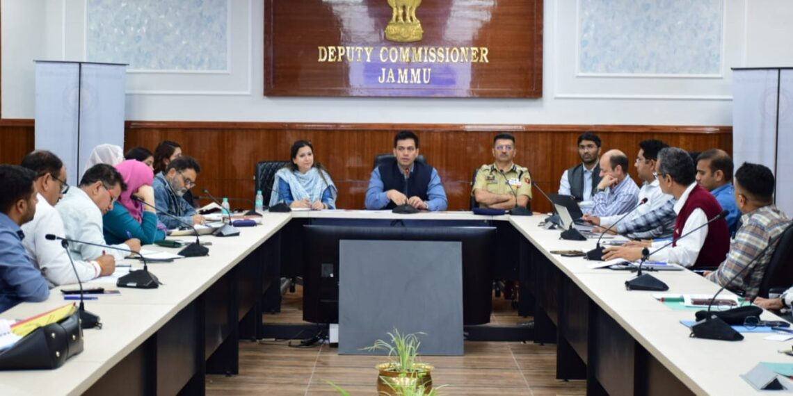DM Jammu directs for intensified efforts for drug free panchayats