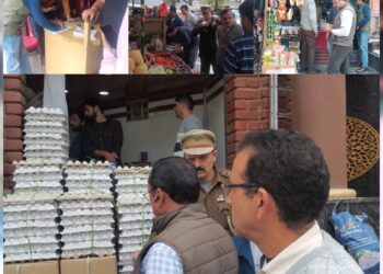 Intensive market checking conducted in Doda Town ahead of Eid-ul-Fitr, Navratra