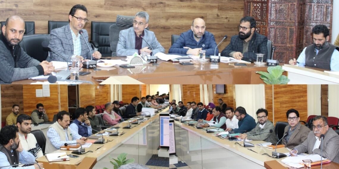 DC Doda chairs preparatory meeting for upcoming DISHA review