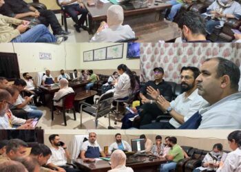 GMC Doda Staff Trained On JK Sehat App