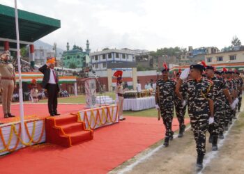 Doda Celebrates 80th I-Day with Patriotic Spirit
