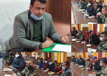 Doda admin hosting snow skiing event at Jai Valley under Sansad Khel Spardha
