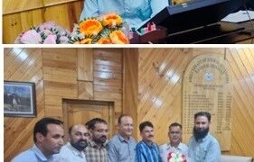 Dr. Ashfaq Ahmad Kailam assumes Charge as Director AHD Kashmir