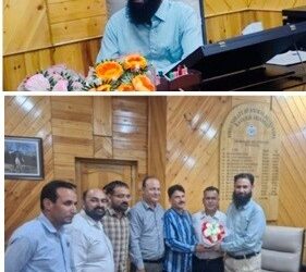 Dr. Ashfaq Ahmad Kailam assumes Charge as Director AHD Kashmir