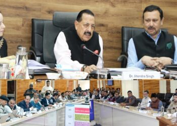 Dr. Jitendra Singh Chairs DISHA Meeting; Reviews Dev Projects