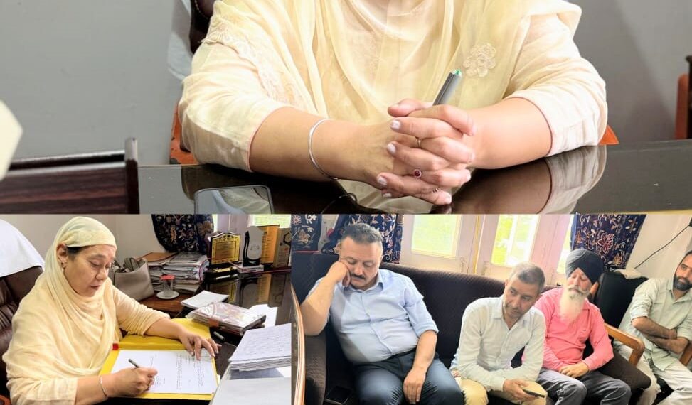 Dr Bhajan Kour takes charge as CMO Bandipora, Assures strengthened Healthcare Services