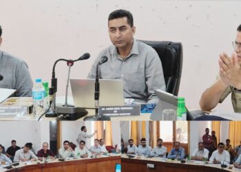 Dr. Shahid Iqbal reviews progress on 100 Day NashaMukt Campaign in Rajouri