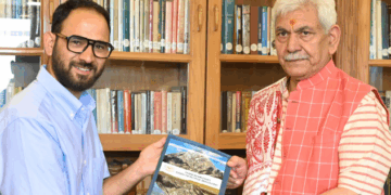 Dr Suhel Mir Calls on LG Sinha