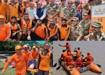 Joint mock drill on flood preparedness conducted by NHPC Salal, District Admin Reasi