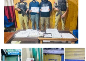 Illegal drug network busted in Baramulla, 2 arrested : Police
