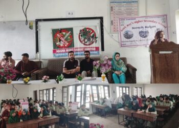 Awareness program on ‘Drug Abuse and its Ill Effects’ held at GBHSS Beerwah