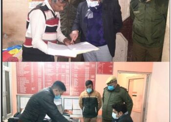 Div Com (J) conducts surprise midnight inspection of winter control rooms in Udhampur Distt HQ
