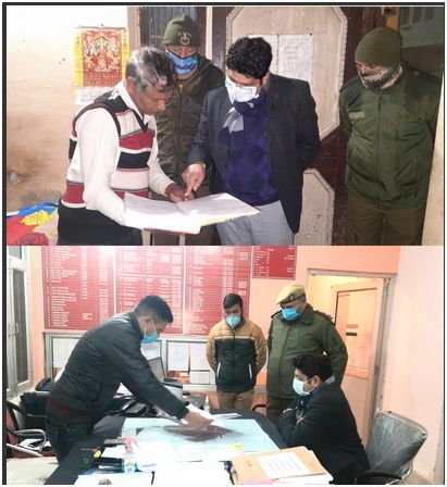 Div Com (J) conducts surprise midnight inspection of winter control rooms in Udhampur Distt HQ
