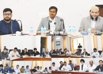 Dy Advisor NITI Aayog reviews progress on Sampoornata Abhiyan 2.0 in Khawas