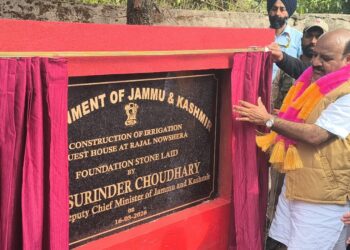 Dy CM lays foundation stone for PMGSY roads in Nowshera
