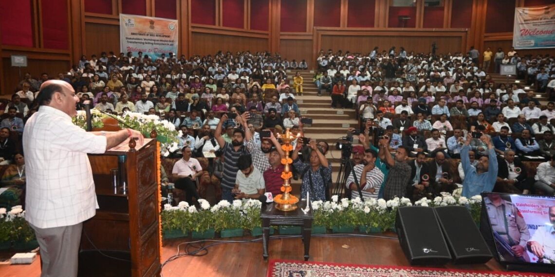 Mission SKILL to reshape J&K’s skilling landscape, propel economic empowerment: Dy CM