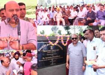 Dy CM Lays foundation stone for Block Public Health Unit in Andhrooth, Holds public darbar at Rajpur Kamila, Andhrooth