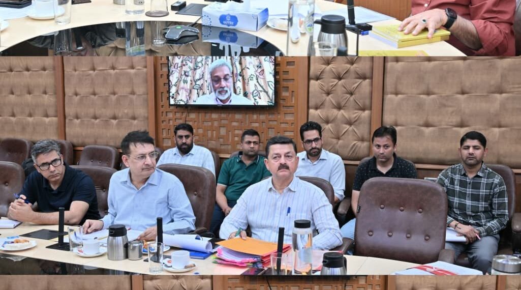 Dy CM chairs Sub-Committee meet on Gair MumkinKhads in Jammu