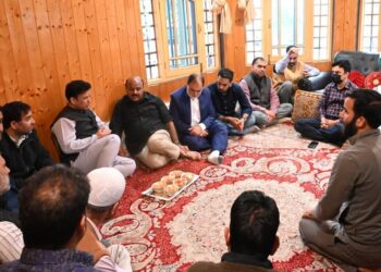 Dy CM visits Shopian; reviews development works, stresses expeditious completion