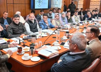 Dy CM reviews progress on PWD works, sets deadline for completion of restoration works