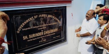 Dy CM inaugurates Rs 2.49 cr conference hall at PWD Dak Bungalow, Nowshera