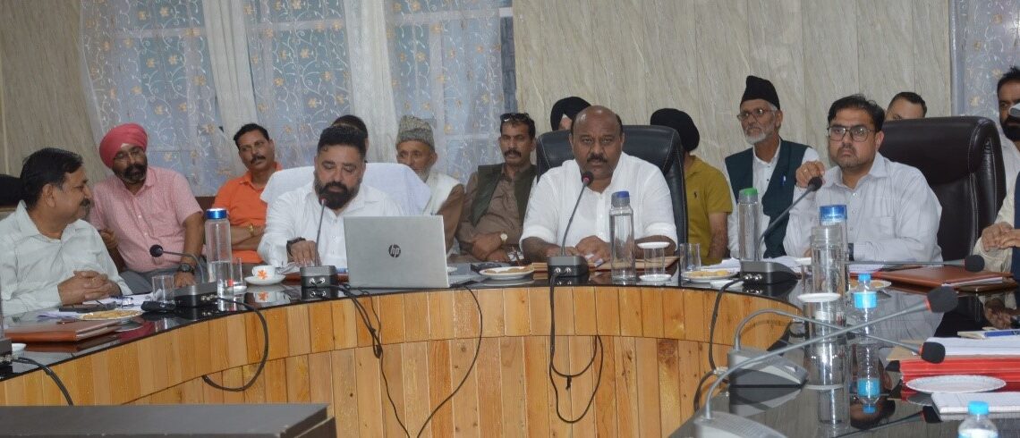 Dy CM reviews Flood Situation, Relief, Restoration Measures in Poonch