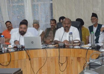 Dy CM reviews Flood Situation, Relief, Restoration Measures in Poonch