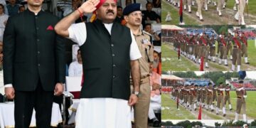 Dy CM Surinder Choudhary hoists Tricolour at M.A. Stadium Jammu