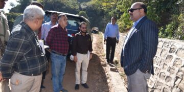 Dy CM inspects ongoing road, bridge projects in Udhampur; directs timely completion