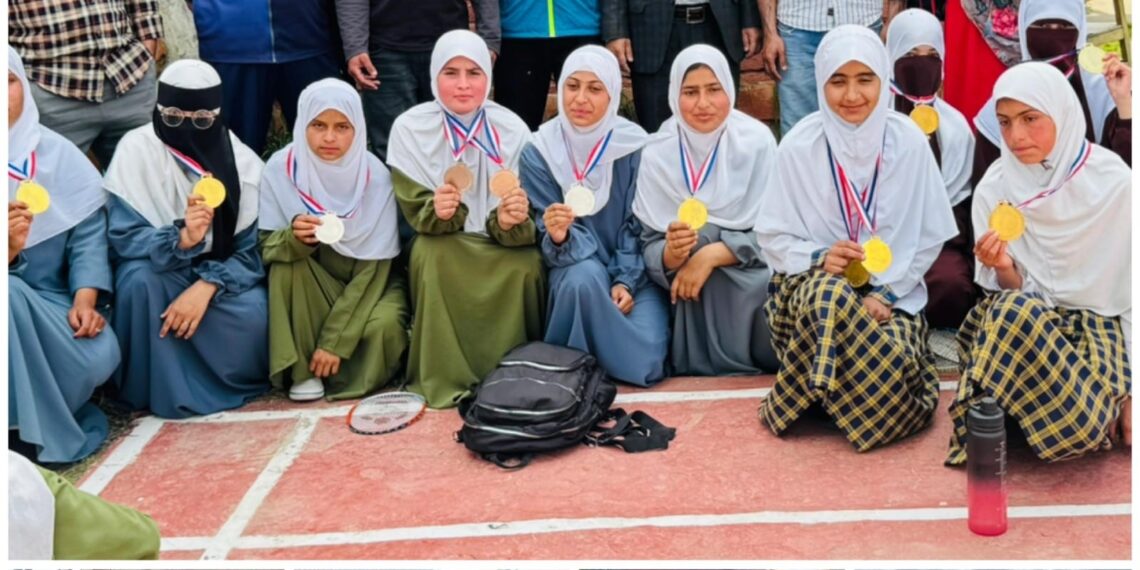 DYSS Ganderbal holds Girls’ Zonal Badminton Championship, promotes Drug-Free Lifestyle