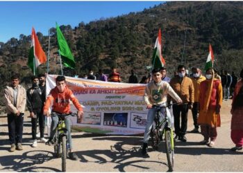 DYSS holds cycle rally at Zone Chenani