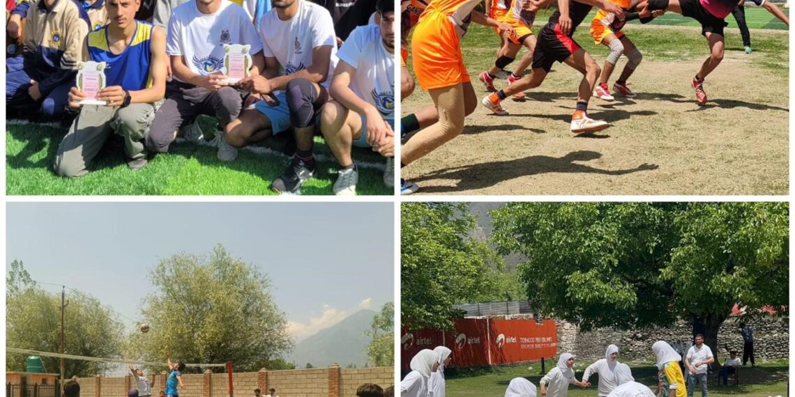 DYSS Ganderbal organises Volleyball, Kabaddi Competitions under NashaMukt Abhiyan