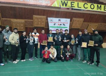 NIT Srinagar students clinch Gold at Srinagar District Table Tennis championship