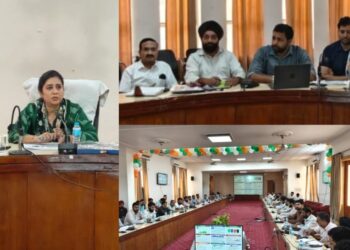 EDG Rural Sanitation Reviews SBM(G) Implementation in Border District Rajouri