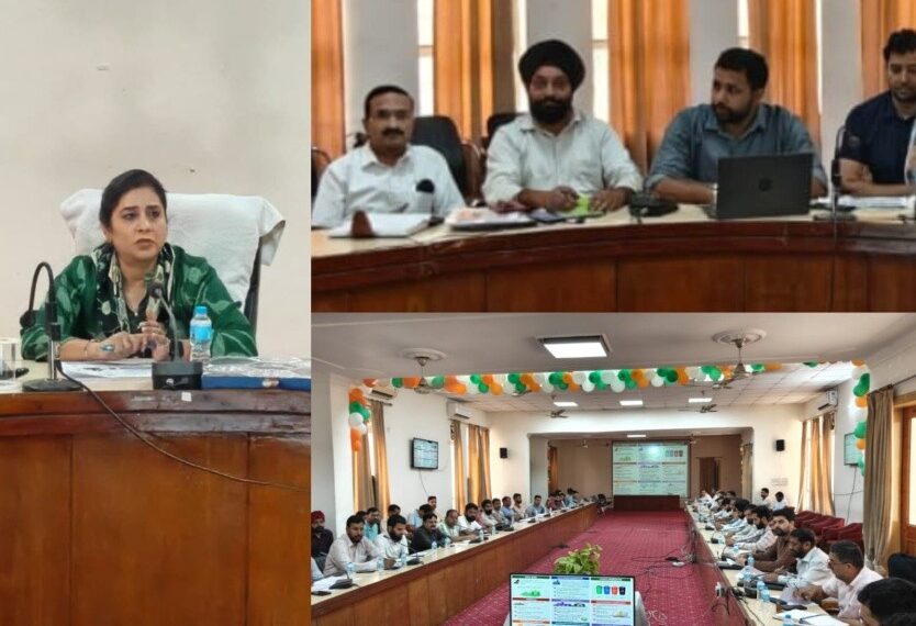 EDG Rural Sanitation Reviews SBM(G) Implementation in Border District Rajouri