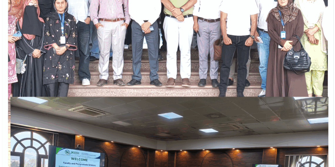JKEDI Organises Entrepreneurship Orientation Prog for RRIUM Faculty,Research Scholars