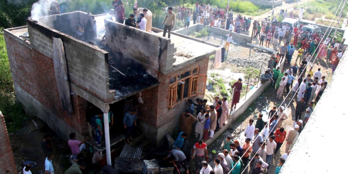 Two militants were killed on Friday in Srinagar encounter