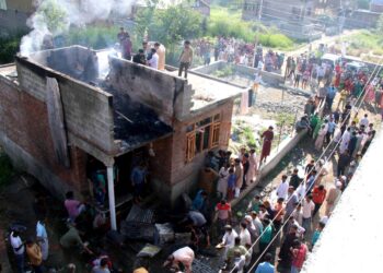 Two militants were killed on Friday in Srinagar encounter