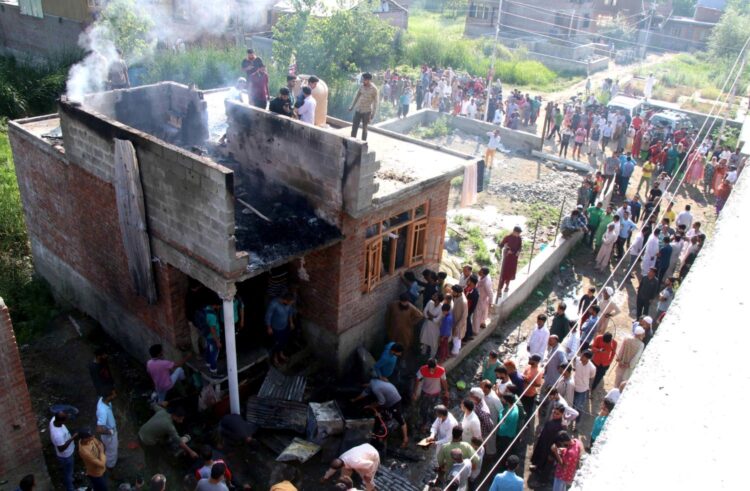 Two militants were killed on Friday in Srinagar encounter