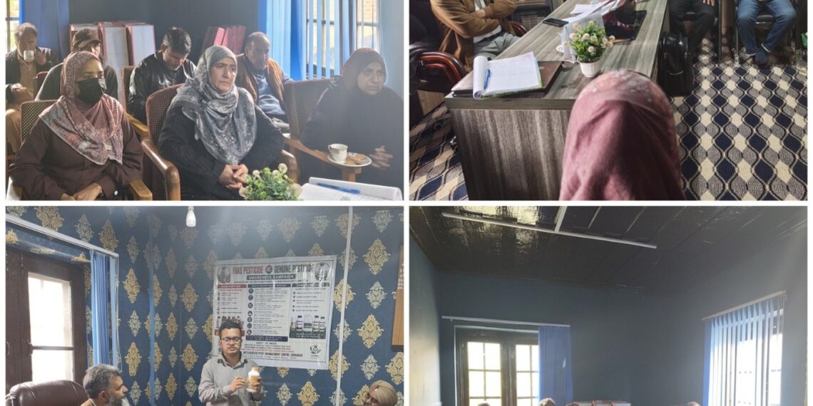 Awareness Campaign on “Fake Pesticide v/s Genuine Pesticide” held at Budgam