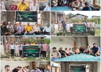 Farmer Field School Programme inaugurated at Ganderbal