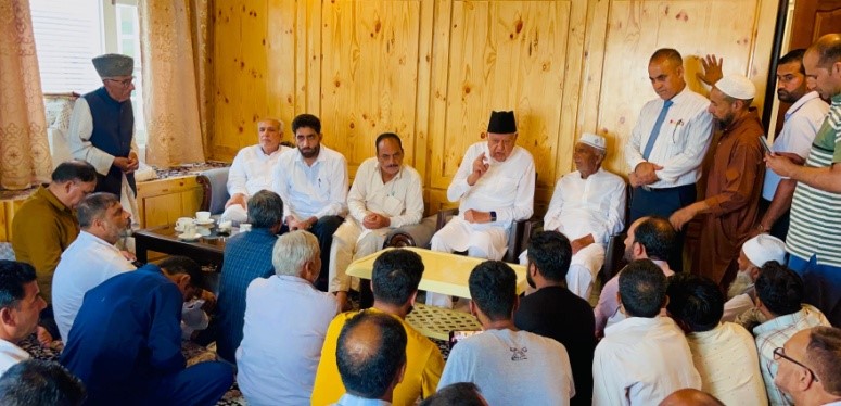 Dr. Farooq appeals for unity beyond regional, religious, linguistic lines