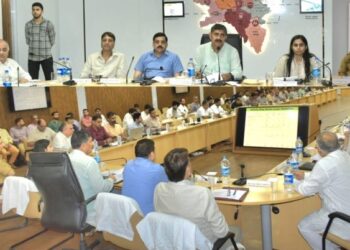 Fast Track Dev Project: MP Jugal Kishore tells officers at Reasi DISHA meet
