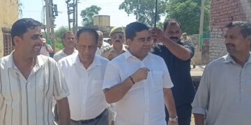 Director FCS&CA reviews developmental plan at Village Bega under Vibrant Village Programme