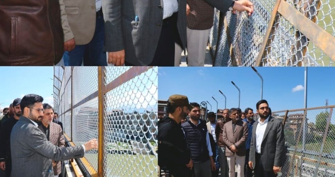Fencing, upgradation works of major bridges nearing completion to ensure public safety: DC Srinagar