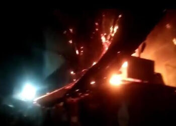 Massive conflagration averted by army in Barmulla