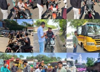 Over 170 vehicles challaned, Rs.1.65 Lakh fines imposed on violators at Kulgam