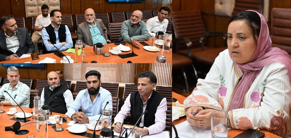 Govt. focused on identifying, developing offbeat destinations in J&K: Sakeena Itoo